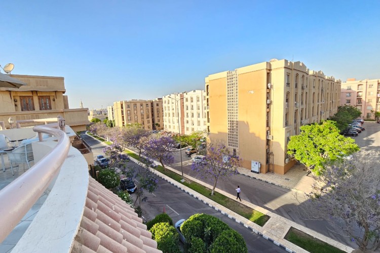  For Rent – Furnished Rooftop Apartment in Rehab 