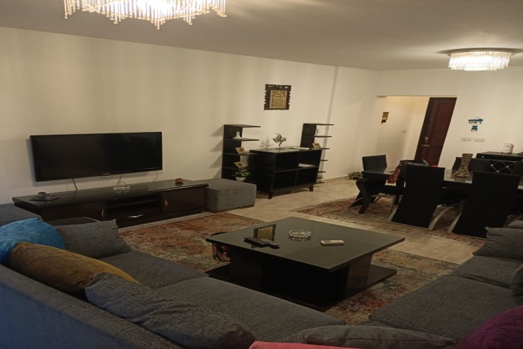  Furnished Apartment With a Garden-Al Rehab City 